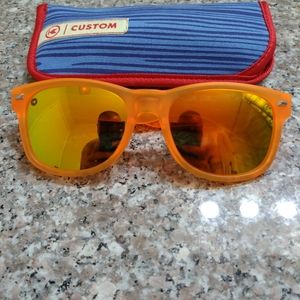 Neon Orange Fort Knockaround Polarized Sunglasses